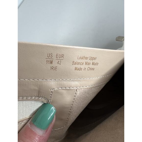 Sam Edelman Women's Irie Square Toe Ivory Ankle Leather Bootie Sz 11 - Picture 11 of 11